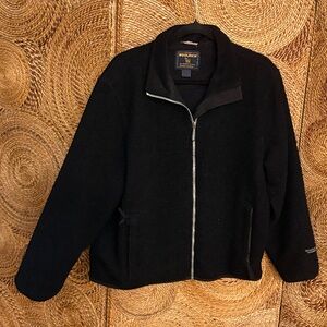 Woolrich Black Bomber Jacket